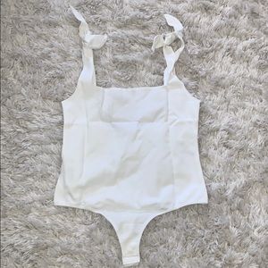 Free People Square Line  Tie Bodysuit